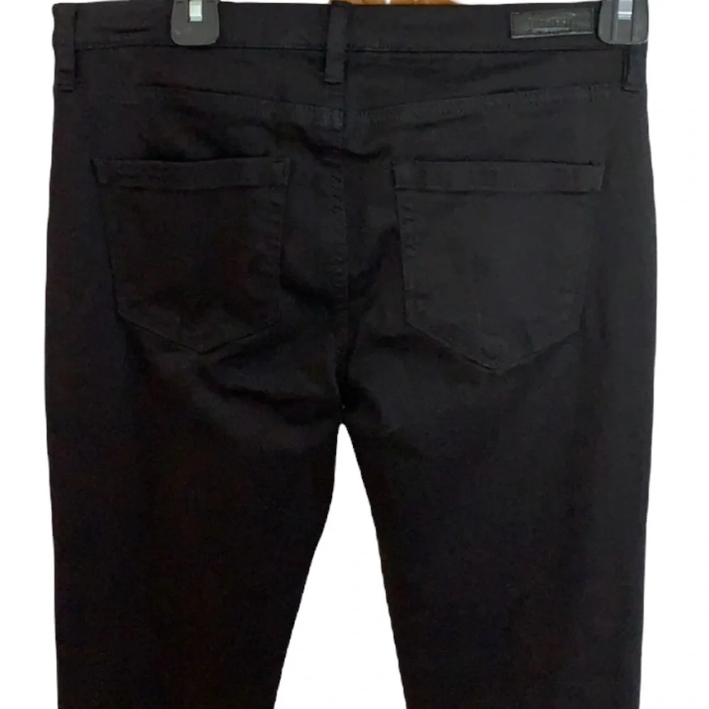 - NWT Anthropologie Black Blank NYC Intro Skinny Jeans faux tie details